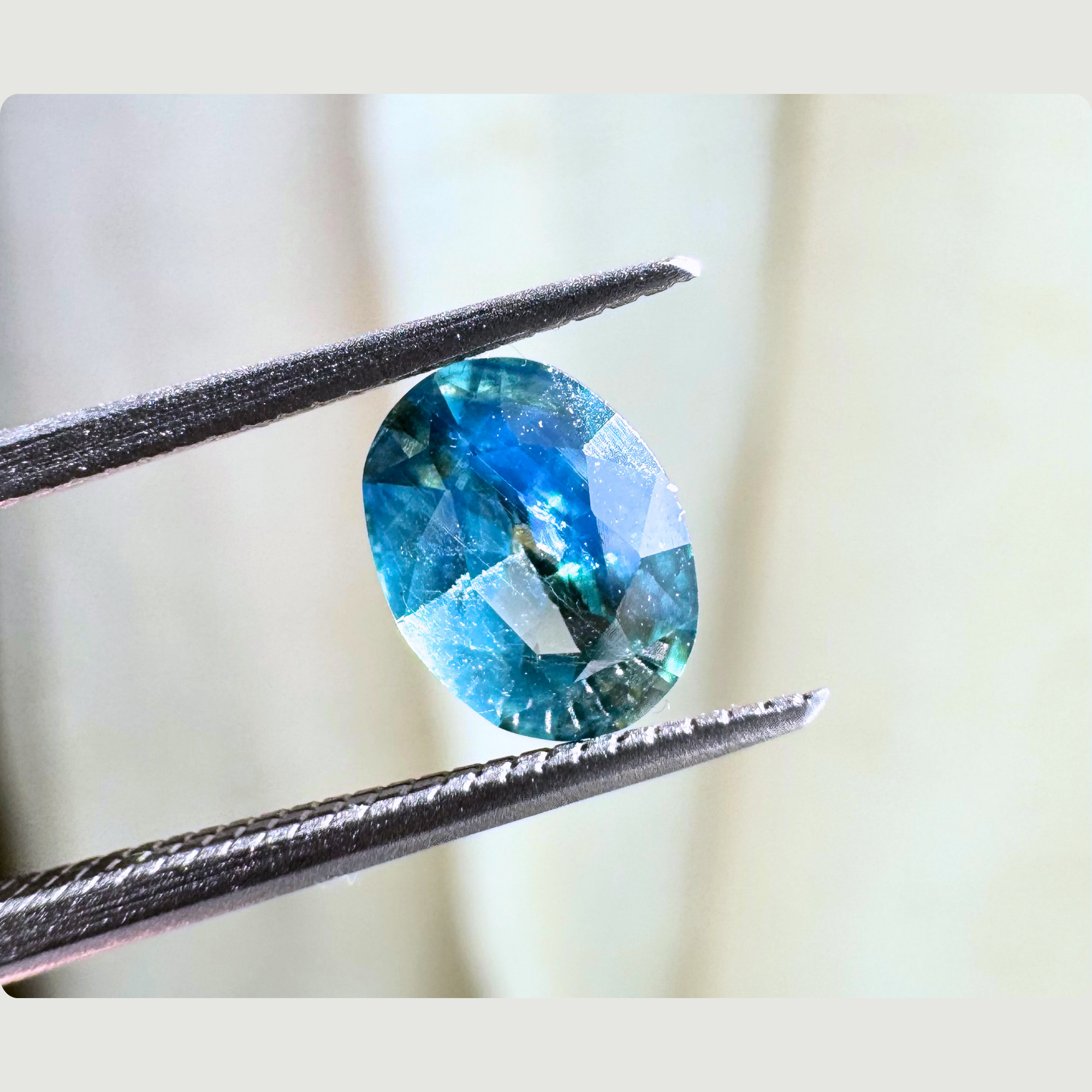 0.81ct Oval Shaped Natural Sapphire