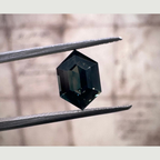 1.06ct Natural No Heat Sapphire Dark Green