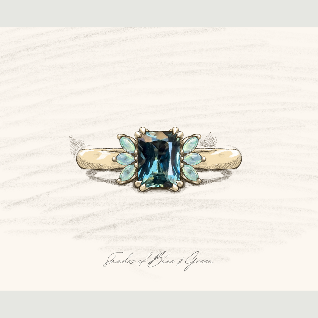 Teal Natural Sapphire