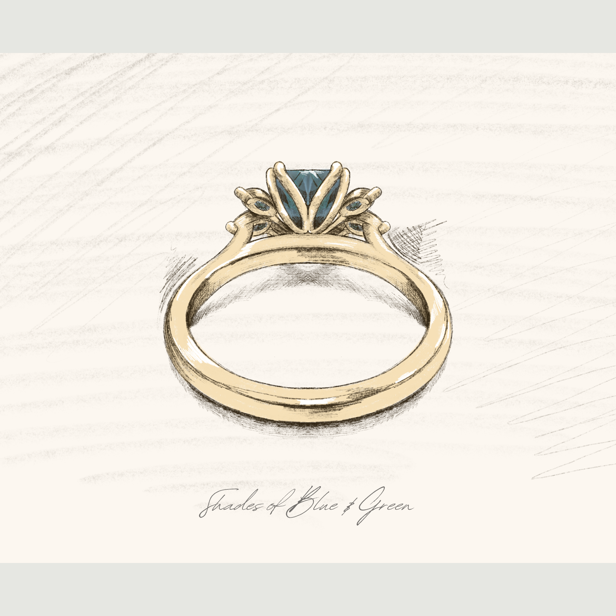 Teal Natural Sapphire