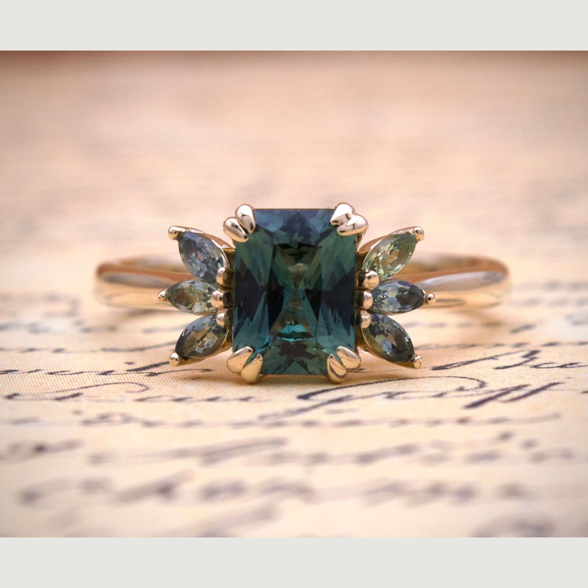 Teal Natural Sapphire