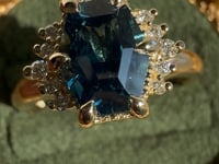 Seaside Green Blue Natural Sapphire