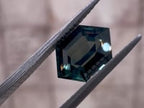1.06ct Natural No Heat Sapphire Dark Green