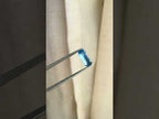 0.66ct Elongated Emerald Cut Natural Sapphire