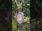 White Sapphire Gothic Pendant